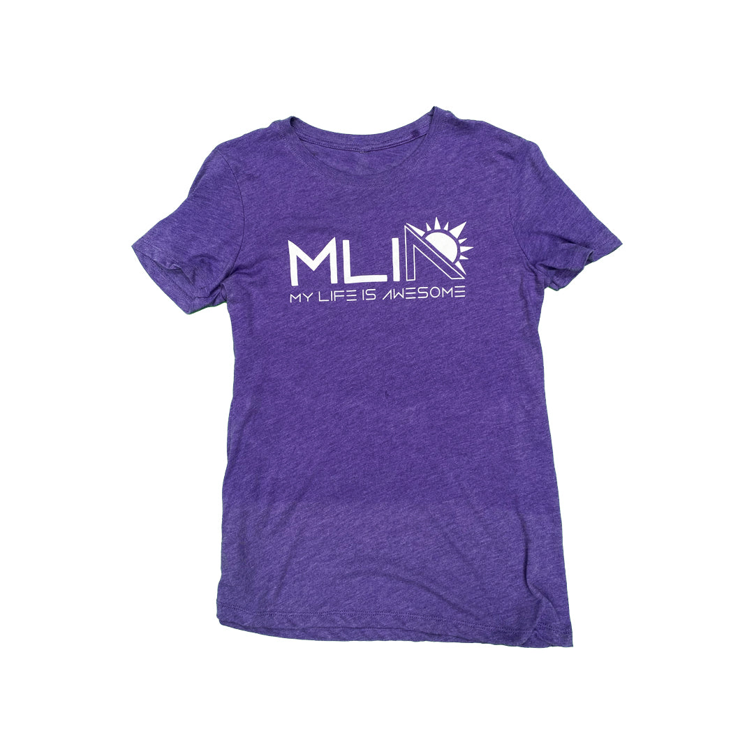 MLIA Sun T-Shirt (Heather Vintage Purple)