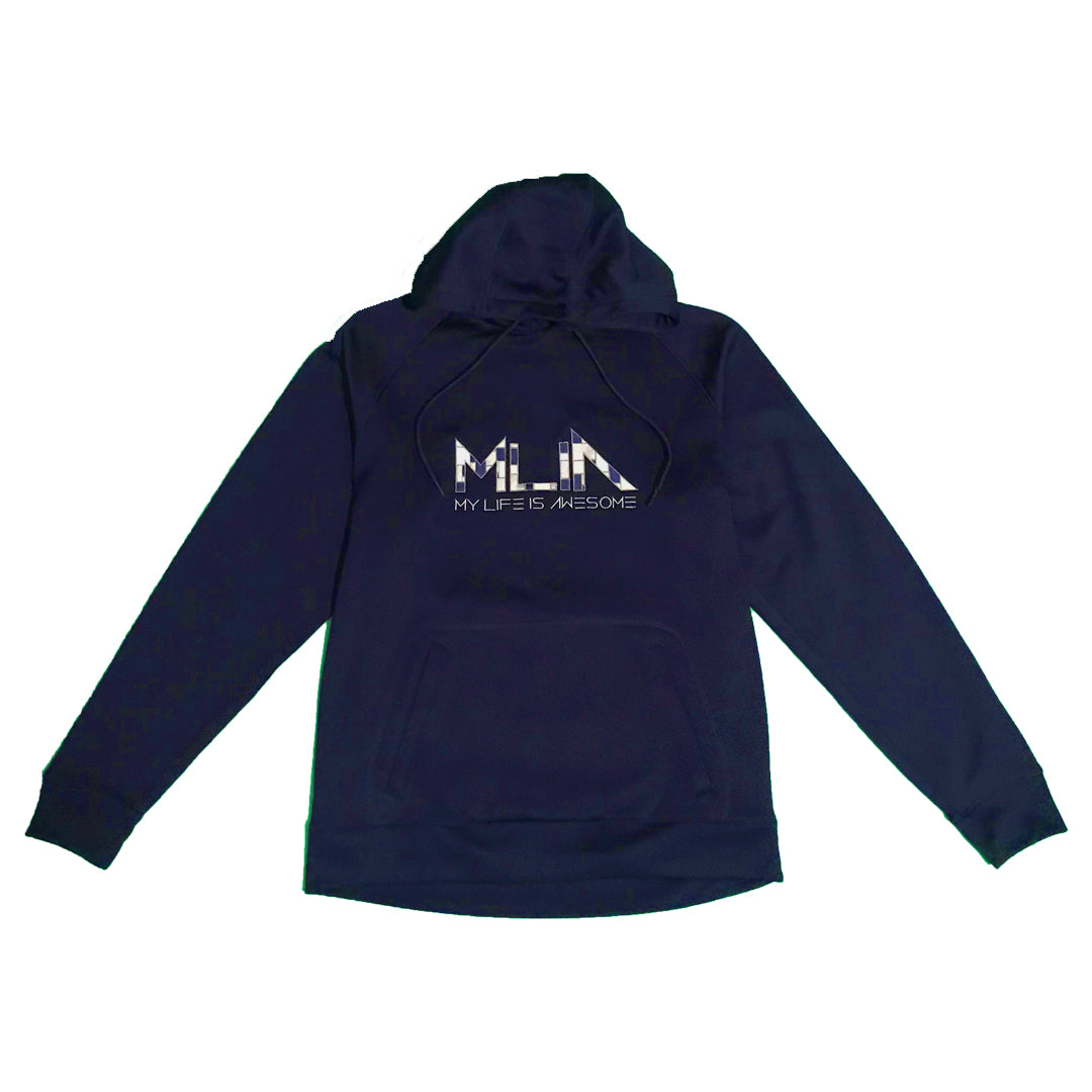 MLIA Hoodie Blue/White/Grey